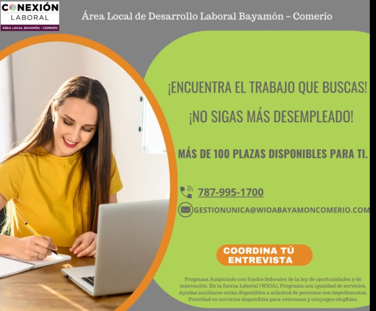 Anuncio: ¡Encuentra el trabajo que buscas!