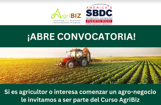 Convocatoria Curso de Agro Negocios