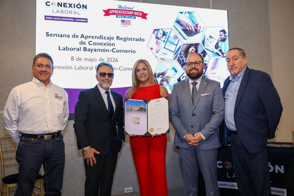 Conexión Laboral Bayamón–Comerío reconoce a Alberic Colon Auto por su compromiso con el Aprendizaje Registrado